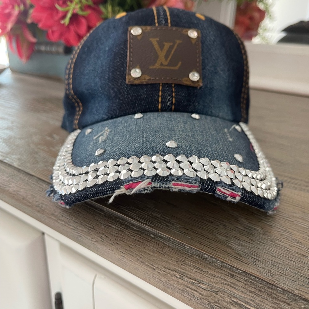 Upcycled Denim Cap